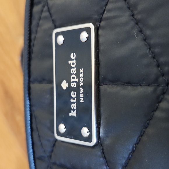 Kate Spade Black Quilted Backpack - Picture 6 of 12